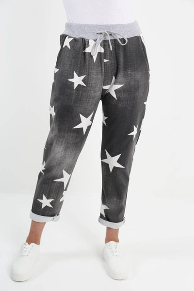 Italian Star Print Trouser