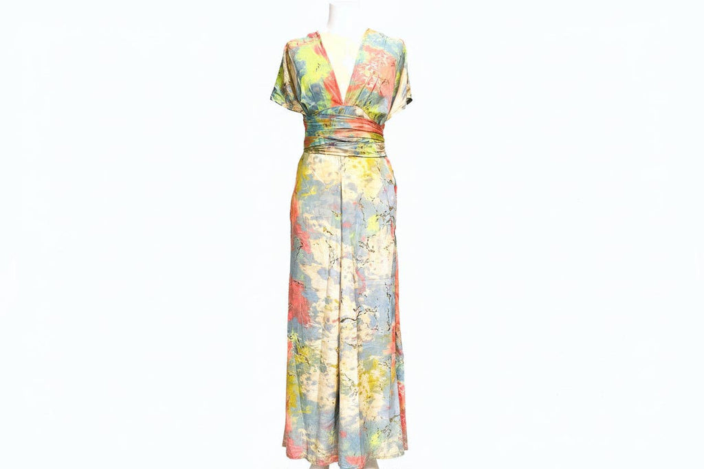 Convertible Boho Jumpsuit | Halter or Sleeve Style