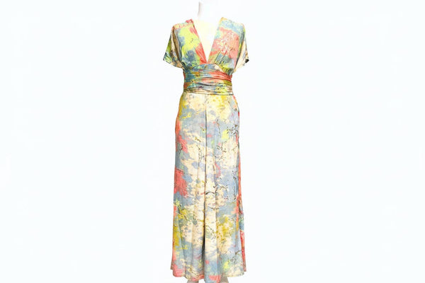Convertible Boho Jumpsuit | Halter or Sleeve Style