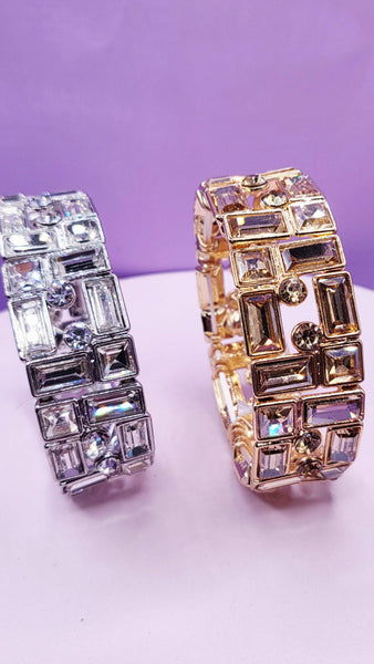 Mirrored Crystal Bracelet