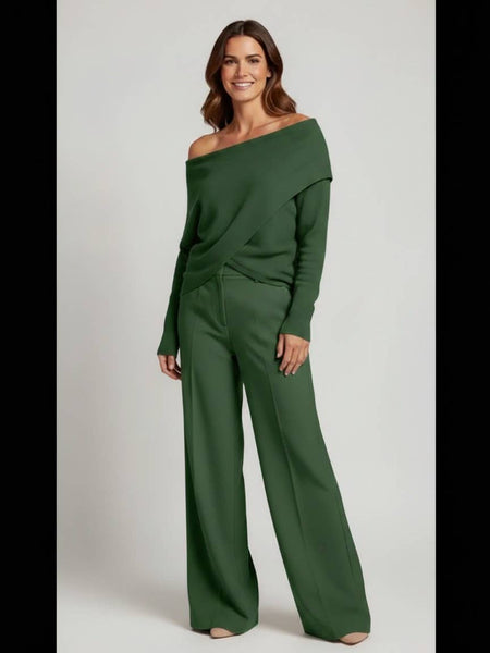 Cozy Deluxe Cashmere Crossover Knit