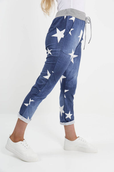 Italian Star Print Trouser