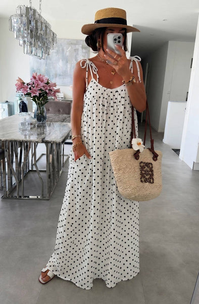 Josette Polka Dot Summer Dress