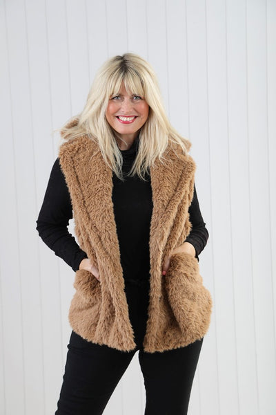 Faux Fur gilet