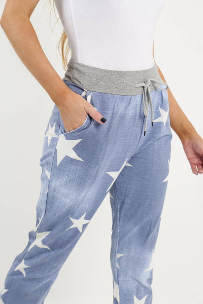 Italian Star Print Trouser
