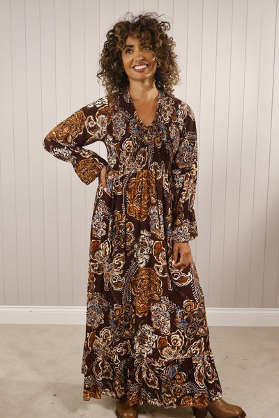 Autumn 2025 Shirred bust dress from Goose Island