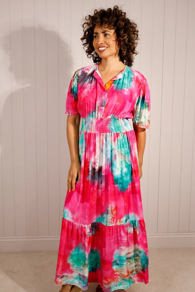 Watercolour Print Empre Maxi