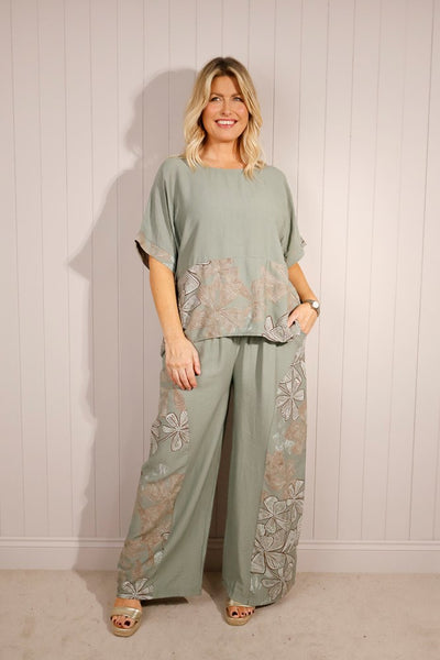 Box Top & Trouser Set from Goose Island