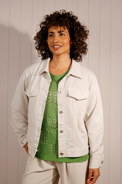 Cotton Paisley Embossed Jacket from Goose Island