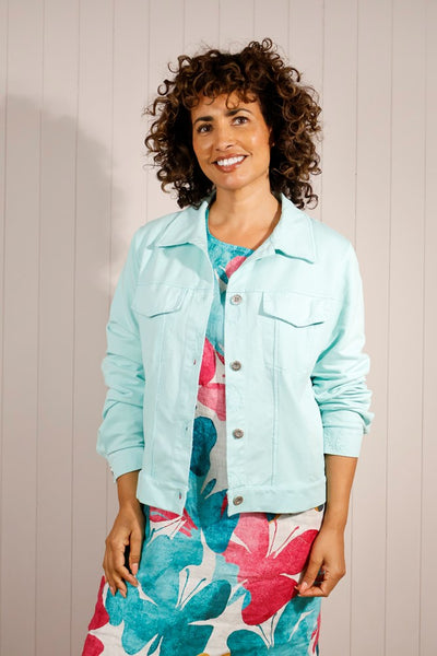 Cotton Paisley Embossed Jacket from Goose Island