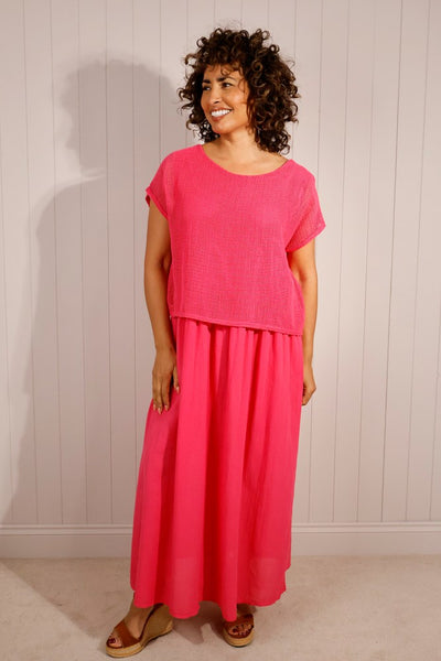 Cotton Layered Dress from Goose Island