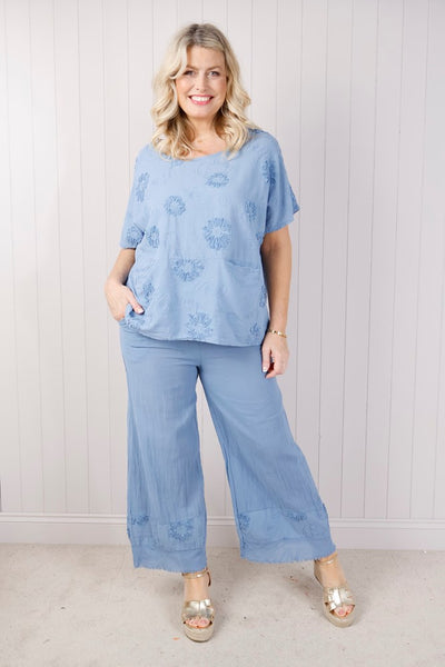 Cotton Embossed Co-Ord