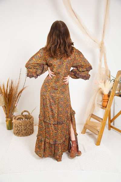 Boho Long Sleeve Maxi