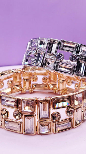 Mirrored Crystal Bracelet