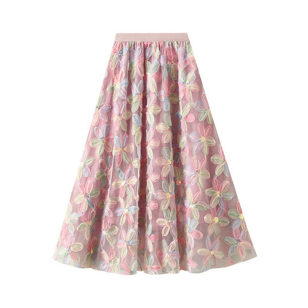 Sequins Petal Skirt