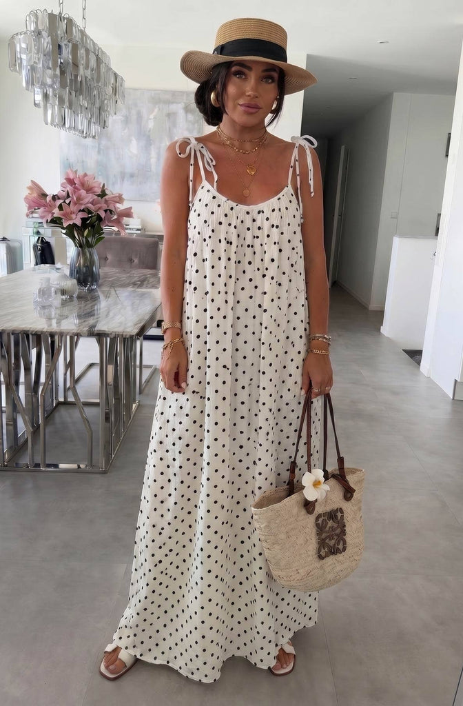 Josette Polka Dot Summer Dress