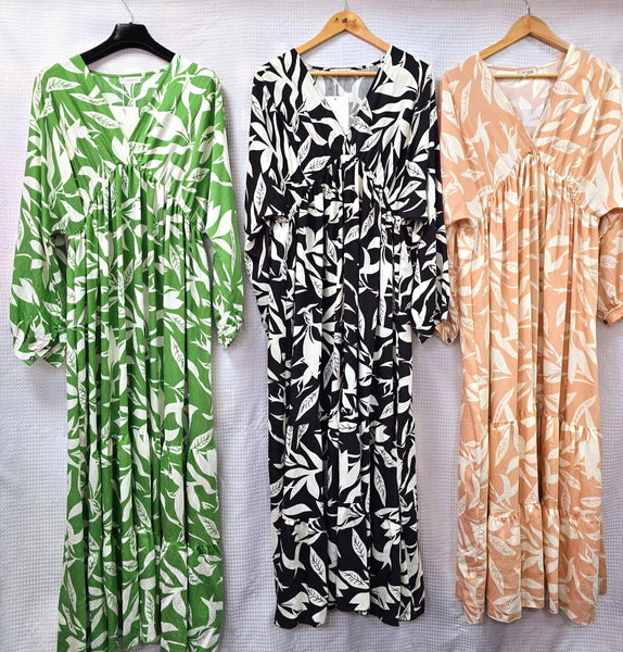Gabriella V Neck Maxi Dress