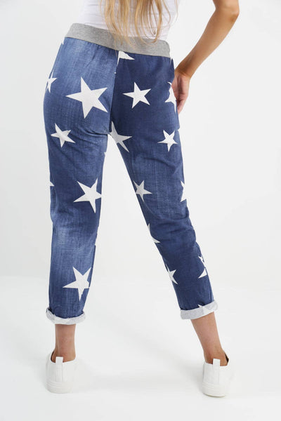 Italian Star Print Trouser