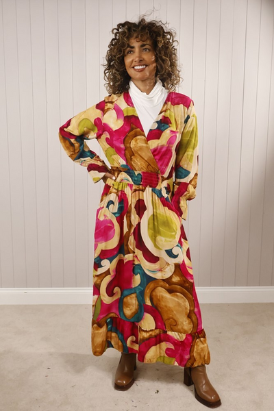 Autumn 2025 Swirl Dress from Goose Island