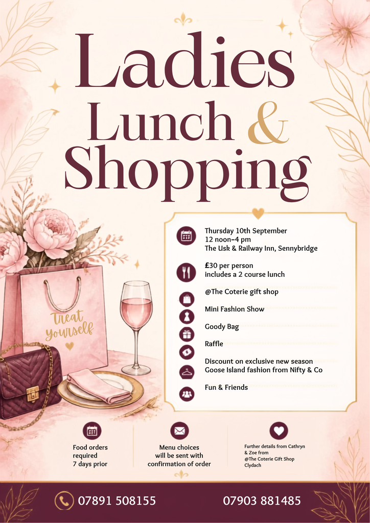 Ladies Lunch & Shopping Event with @The Coterie