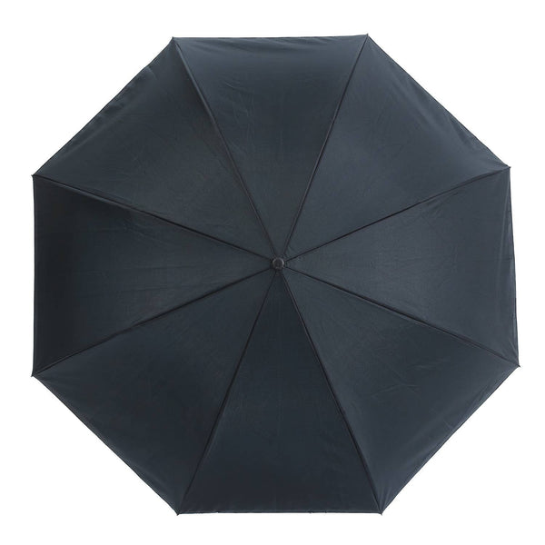 Woman with a Parasol Upside Down Umbrella in Green
