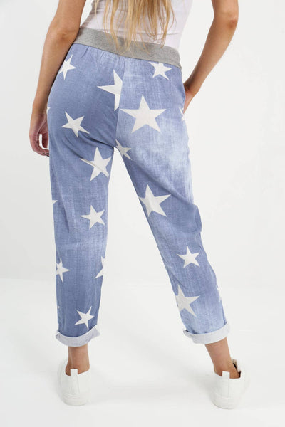 Italian Star Print Trouser