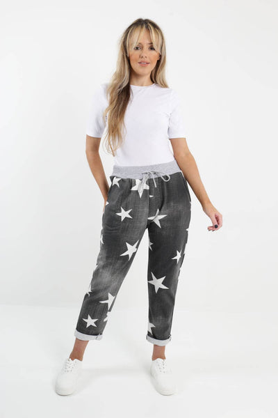 Italian Star Print Trouser