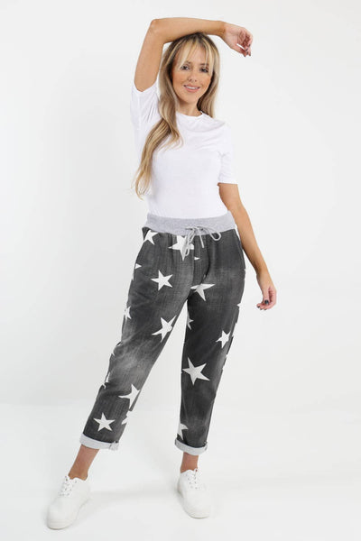 Italian Star Print Trouser