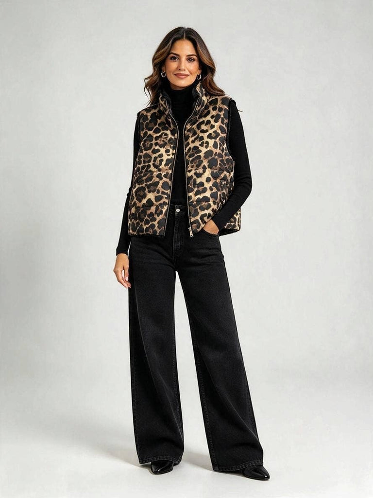 Faux Fur Reversible Waistcoat