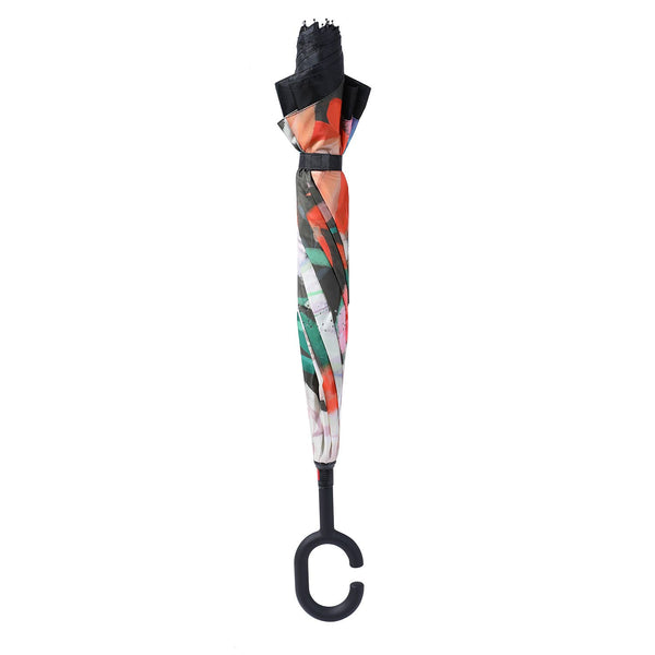 Floral Symphony Reversable Umbrella