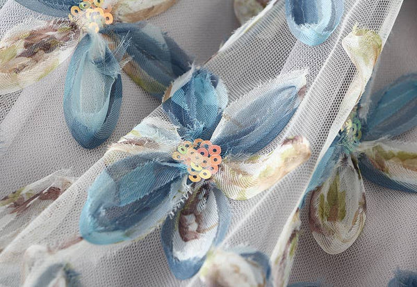 Sequins Petal Skirt