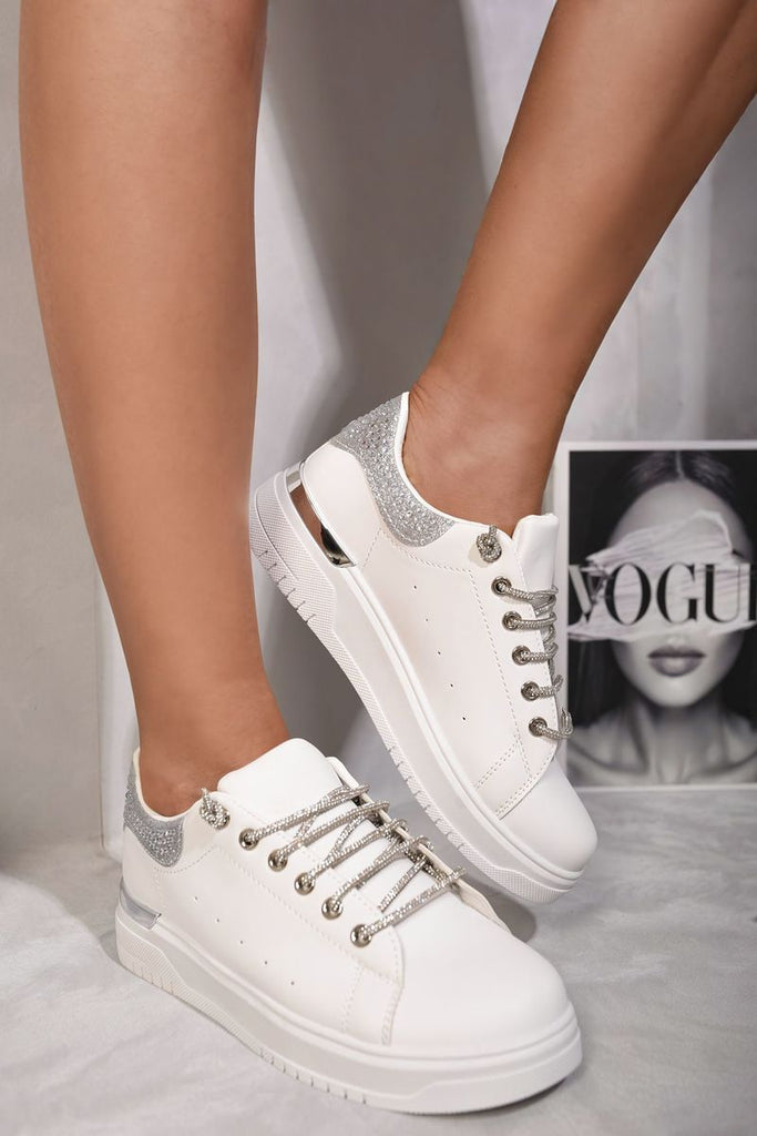 Embellished trainers deals