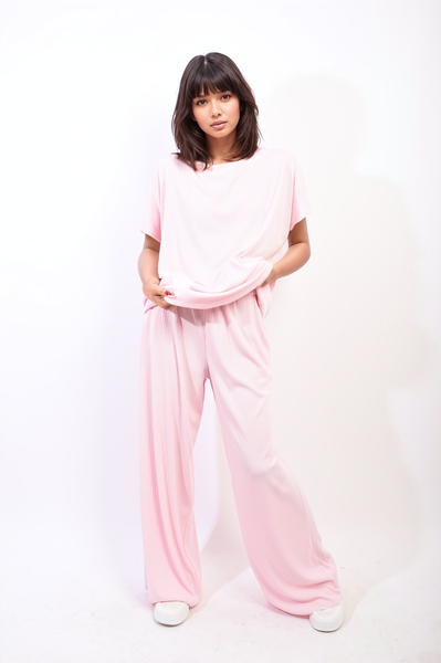Oversized Top and Wide Leg Trouser Co-ord Set