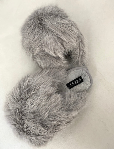 Fluffy Faux Fur Winter slide ons