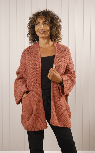 Autumn 2025 Chunky Knit Cardigan from Goose Island