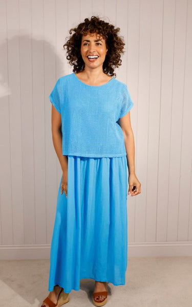 Cotton Layered Dress from Goose Island