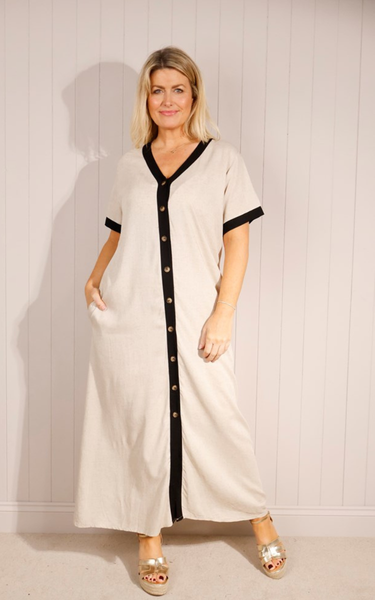 Contrast Trim Dress from Goose Island