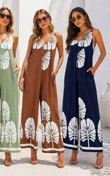 Palma Wide Leg Jumpsuit