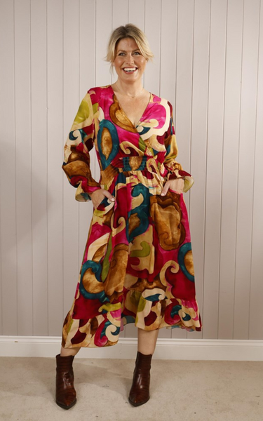 Autumn 2025 Swirl Dress from Goose Island