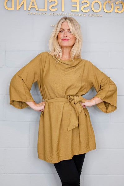 Tie Waist Tunic from Goose Island Collection