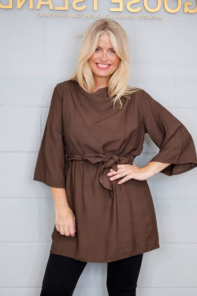 Tie Waist Tunic from Goose Island Collection