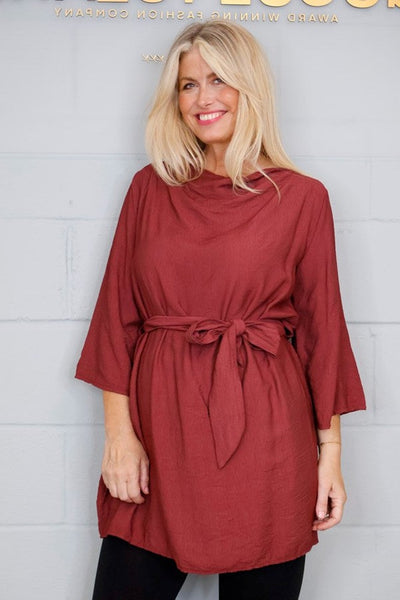 Tie Waist Tunic from Goose Island Collection