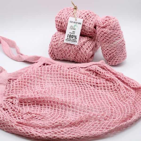 Cotton mesh eco bag